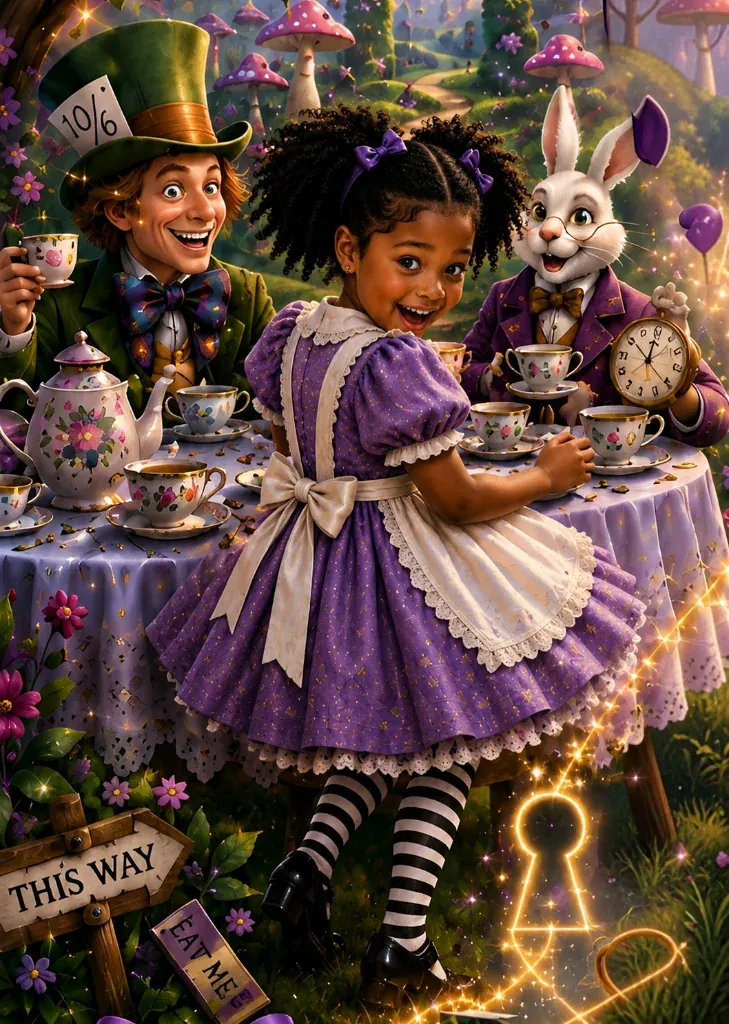 Adventures in Wonderland scene